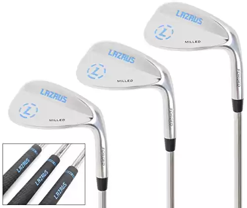 LAZRUS Premium Forged Golf Wedge Set