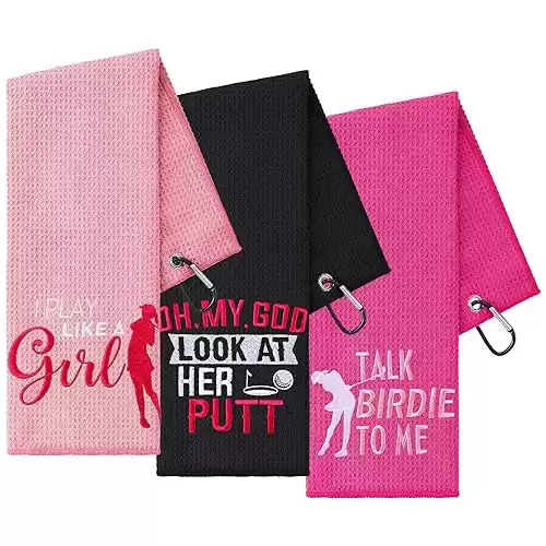 Funny Golf Towels for  Mom